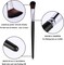 10 Pcs Mop Brush for Acrylic Painting 1 Inch Oval Blending Brushes Artist Paint Brushes for Acrylic Watercolor Oil Painting Face Body Art